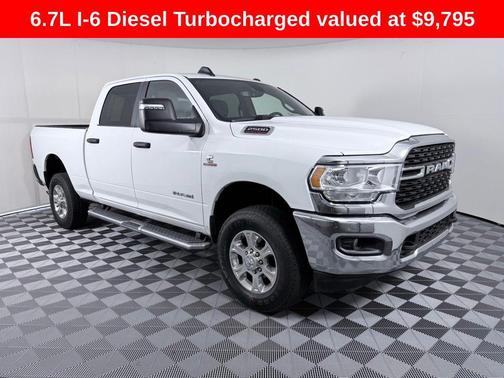 Bright White Clearcoat 2024 RAM 2500 Big Horn
