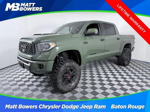 Army Green 2020 Toyota Tundra TRD Pro