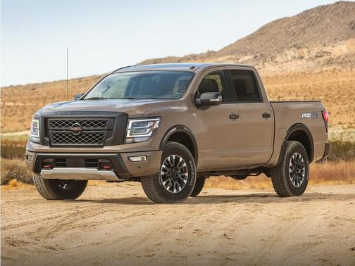 Glacier White 2021 Nissan Titan PRO-4X