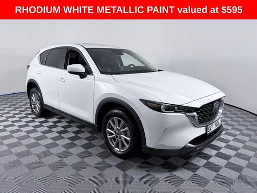 Rhodium White Metallic 2023 Mazda CX-5 2.5 S Preferred Package