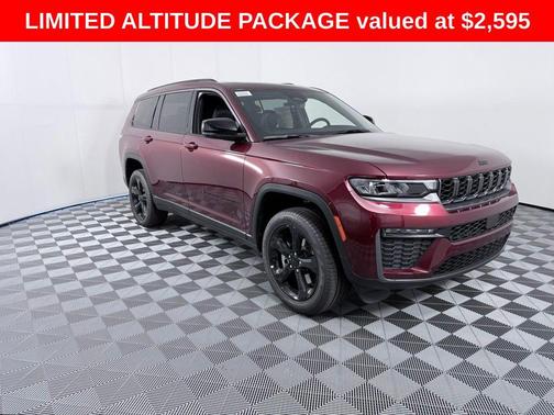 Velvet Red Pearlcoat 2026 Jeep Grand Cherokee L Limited