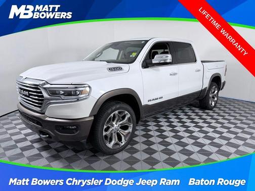 Ivory White 2021 RAM 1500 Longhorn