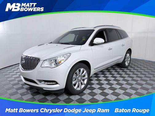 White Frost Tri-Coat 2017 Buick Enclave Premium