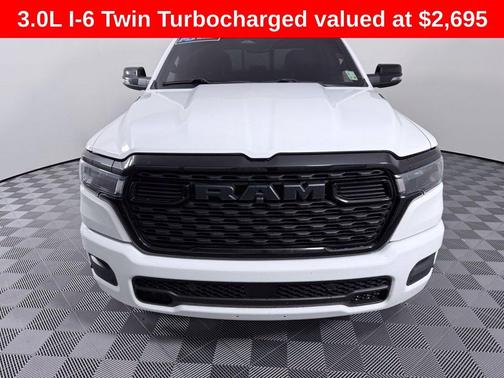 Bright White Clearcoat 2025 RAM 1500 Big Horn/Lone Star