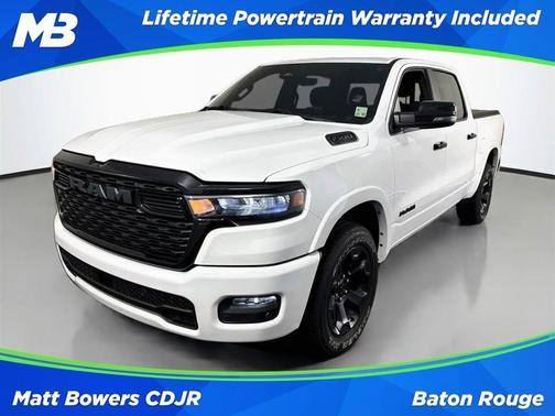 Bright White Clearcoat 2025 RAM 1500 Big Horn/Lone Star