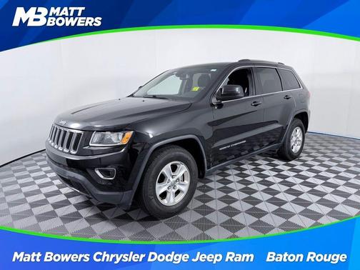 Brilliant Black Crystal Pearlcoat 2016 Jeep Grand Cherokee Laredo
