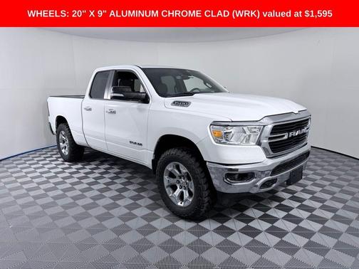 Bright White Clearcoat 2020 RAM 1500 Big Horn