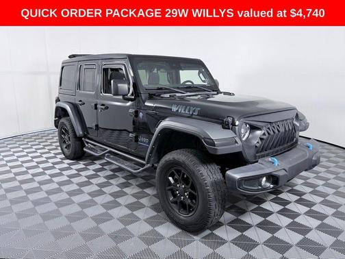 Black Clearcoat 2024 Jeep Wrangler 4xe Sport