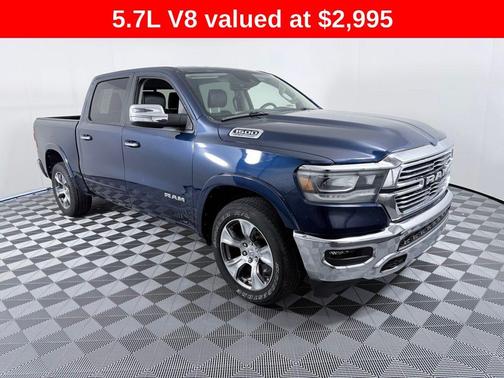 Patriot Blue Pearlcoat 2022 RAM 1500 Laramie