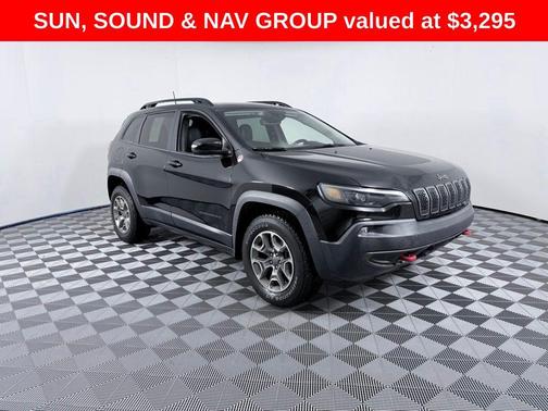 Diamond Black 2022 Jeep Cherokee Trailhawk