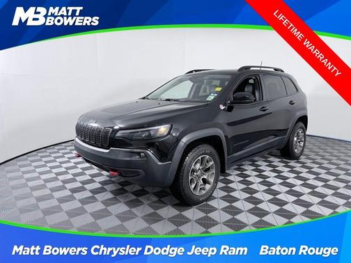 Diamond Black 2022 Jeep Cherokee Trailhawk