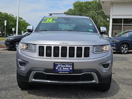 Billet Silver Metallic Clearcoat 2016 Jeep Grand Cherokee Limited