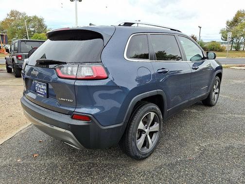 Slate Blue Pearlcoat 2021 Jeep Cherokee Limited