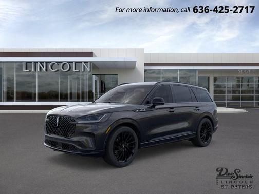 Infinite Black Metallic Clearcoat 2026 Lincoln Aviator Reserve AWD