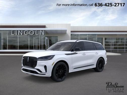 Pristine White Metallic Tri-Coat 2026 Lincoln Aviator Reserve AWD