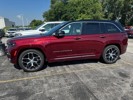Velvet Red Pearlcoat 2024 Jeep Grand Cherokee 4xe Summit Reserve