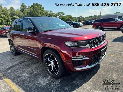 Velvet Red Pearlcoat 2024 Jeep Grand Cherokee 4xe Summit Reserve