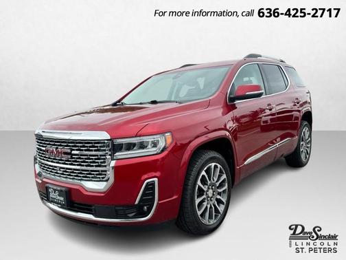 Cayenne Red Tintcoat 2021 GMC Acadia Denali