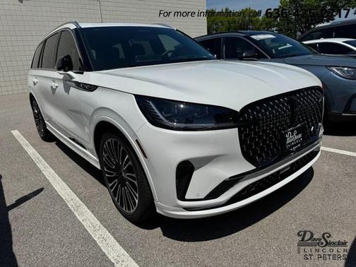 PRISTINE WHITE MET 3C 2026 Lincoln Aviator Black Label AWD