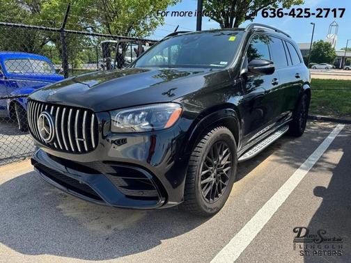 Obsidian Black Metallic 2021 Mercedes-Benz AMG GLS 63 Base