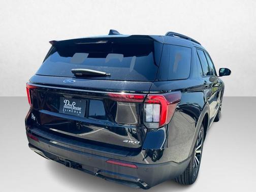 AGATE BLACK METALLIC 2025 Ford Explorer ST-Line