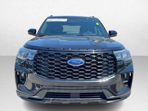 AGATE BLACK METALLIC 2025 Ford Explorer ST-Line