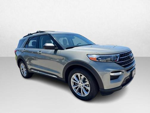SILVER SPRUCE METALLIC 2020 Ford Explorer XLT