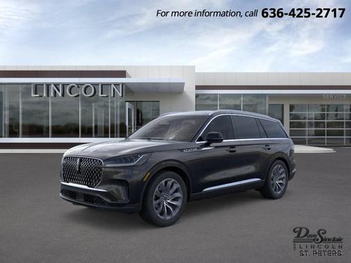 Infinite Black Metallic Clearcoat 2026 Lincoln Aviator Premiere