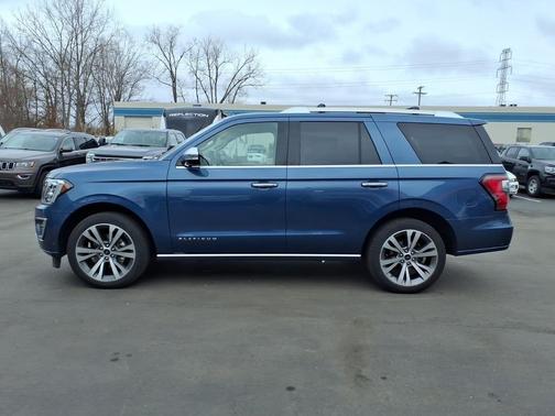 Blue Metallic 2020 Ford Expedition Platinum