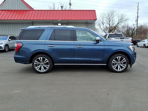 Blue Metallic 2020 Ford Expedition Platinum