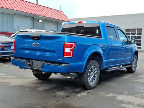 Blue 2020 Ford F-150 XLT