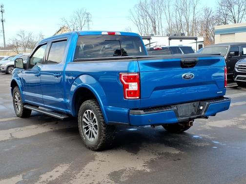 Blue 2020 Ford F-150 XLT
