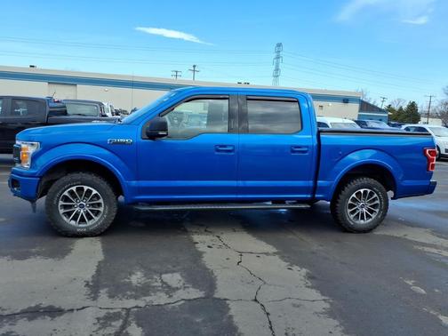 Blue 2020 Ford F-150 XLT