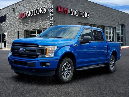 Blue 2020 Ford F-150 XLT