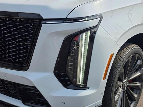 Crystal White Tricoat 2025 Cadillac Escalade V-Series