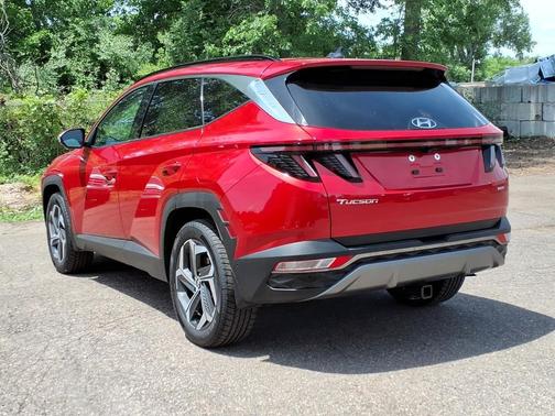 Calypso Red 2023 Hyundai TUCSON Limited