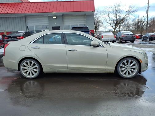 Silver Coast Metallic 2013 Cadillac ATS 3.6L Premium