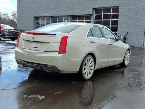 Silver Coast Metallic 2013 Cadillac ATS 3.6L Premium