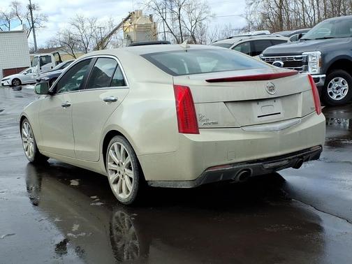 Silver Coast Metallic 2013 Cadillac ATS 3.6L Premium