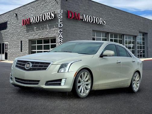 Silver Coast Metallic 2013 Cadillac ATS 3.6L Premium