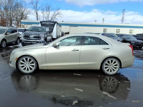 Silver Coast Metallic 2013 Cadillac ATS 3.6L Premium