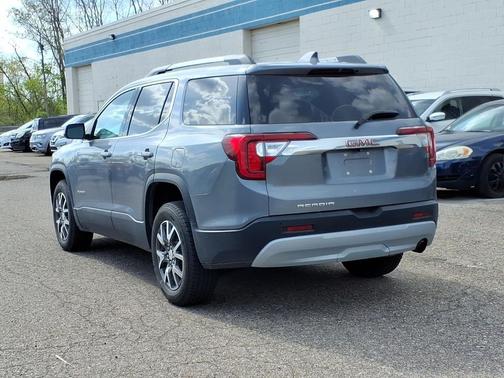 Steel Metallic 2020 GMC Acadia SLE