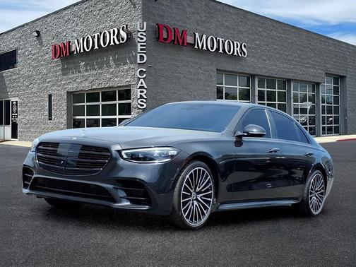 Gray 2021 Mercedes-Benz S-Class 4MATIC