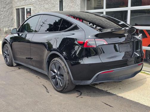 Solid Black 2025 Tesla Model Y Long Range Dual Motor All-Wheel Drive