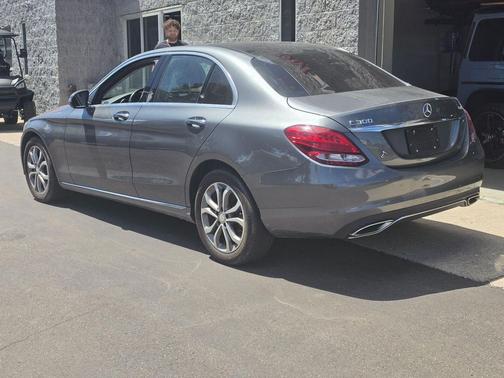 Iridium Silver Metallic 2017 Mercedes-Benz C-Class C 300 4MATIC