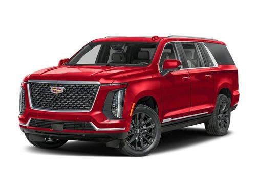 Crystal White Tricoat 2025 Cadillac Escalade ESV Premium Luxury