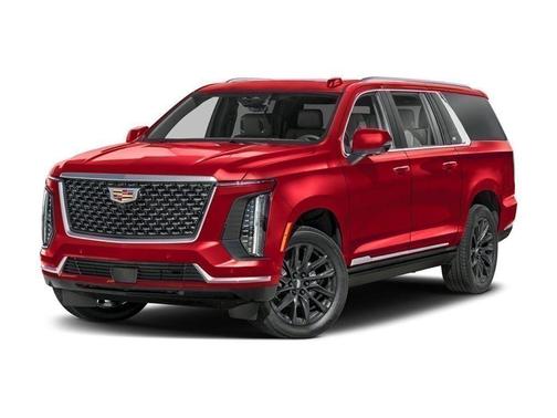 Crystal White Tricoat 2025 Cadillac Escalade ESV Premium Luxury