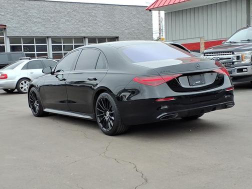 Black 2021 Mercedes-Benz S-Class S 580 4MATIC