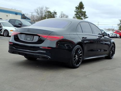 Black 2021 Mercedes-Benz S-Class S 580 4MATIC