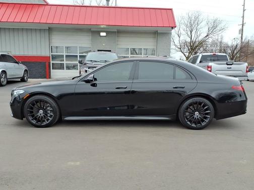 Black 2021 Mercedes-Benz S-Class S 580 4MATIC